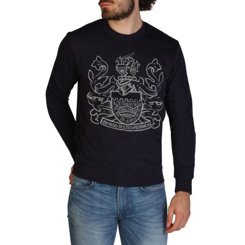 Aquascutum FAI001 Cуитчър за Мъже Син