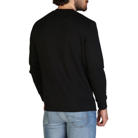 Aquascutum FAI001 Cуитчър за Мъже Черно