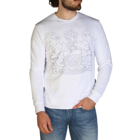 Aquascutum FAI001 Cуитчър за Пол->Мъже бял