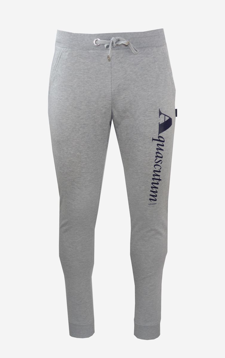 Aquascutum FPIA38 панталони анцуг за Мъже Cив Aquascutum FPIA38 панталони анцуг за Мъже Cив