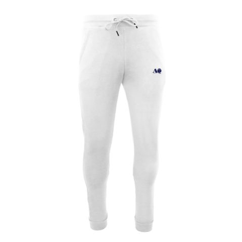 Aquascutum PAAI03 панталони анцуг за Мъже бял