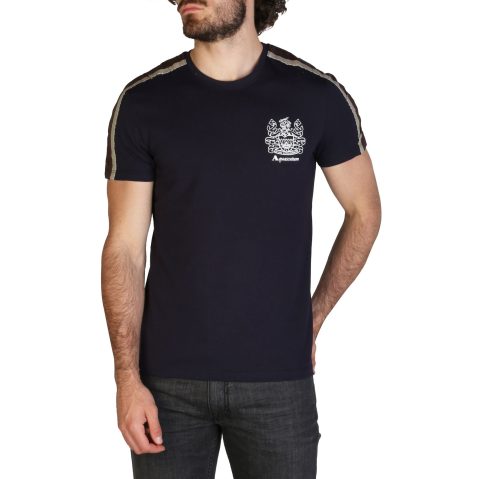 Aquascutum QMT017M0 тениска за Мъже Син