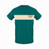 Aquascutum TSIA103 тениска за Мъже Зелен