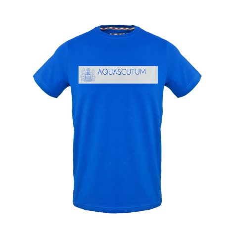 Aquascutum TSIA117 тениска за Мъже Син
