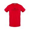 Aquascutum TSIA126 тениска за Мъже Червен