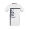 Aquascutum TSIA127 тениска за Мъже бял