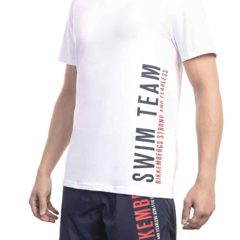 Bikkembergs Beachwear BKK1MTS04 тениска за Мъже бял