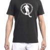 Bikkembergs Beachwear BKK1MTS02 тениска за Мъже Черно