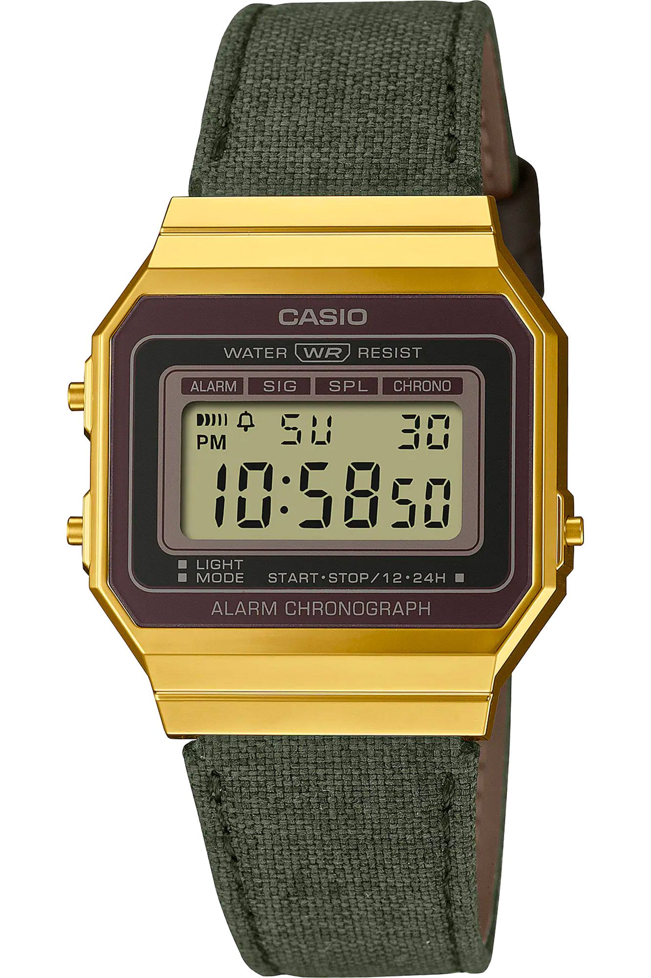Casio A700WE часовник за Унисекс Зелен Casio A700WE часовник за Унисекс Зелен
