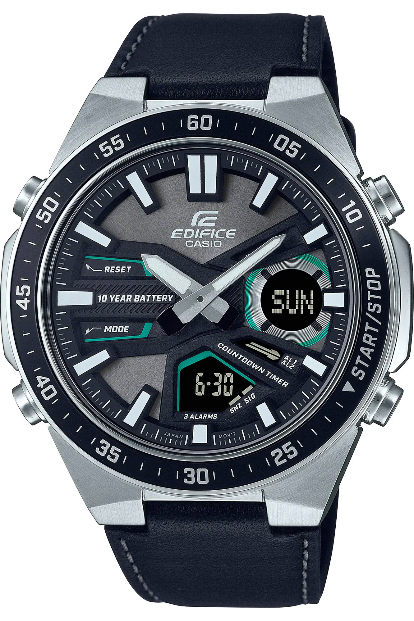 Casio EFV-C1 часовник за Мъже Черно Casio EFV-C1 часовник за Мъже Черно