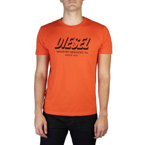 Diesel T-DIEGOS-A5_A01849_0GRAM тениска за Мъже Oранжев