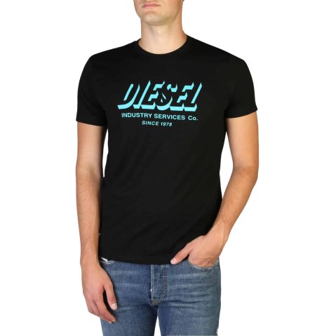 Diesel T-DIEGOS-A5_A01849_0GRAM тениска за Мъже Черно