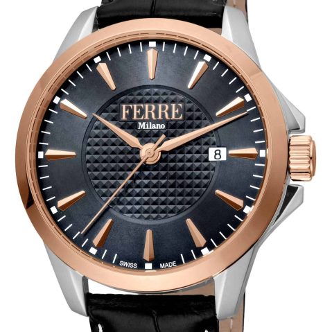 Ferre Milano FM1G157L часовник за Пол->Мъже Черно