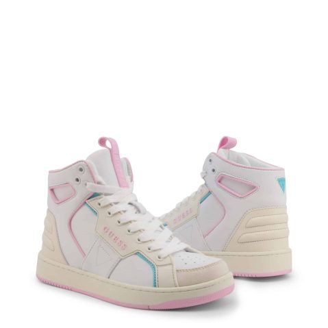 Guess BASQET-FL7BSQ-LEA12 маратонки за Жени бял