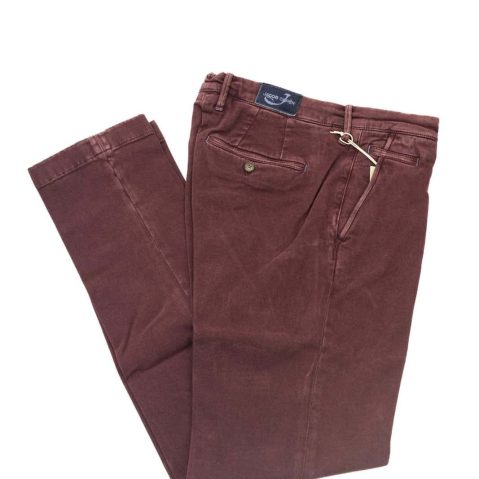 Jacob Cohen BOBBY CHINO COLOR C_05406  V панталони за Мъже Червен