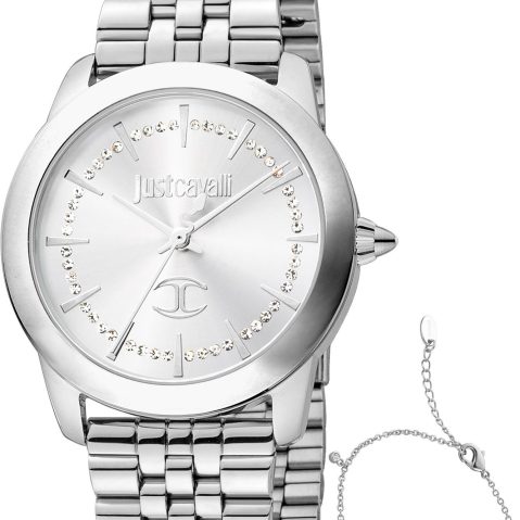 Just Cavalli JC1L211M часовник за Жени Cив