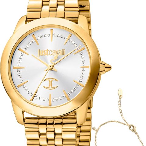 Just Cavalli JC1L211M часовник за Жени Жълт