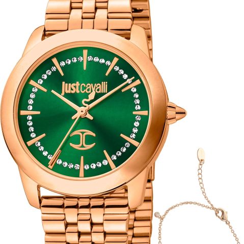 Just Cavalli JC1L211M часовник за Жени Жълт