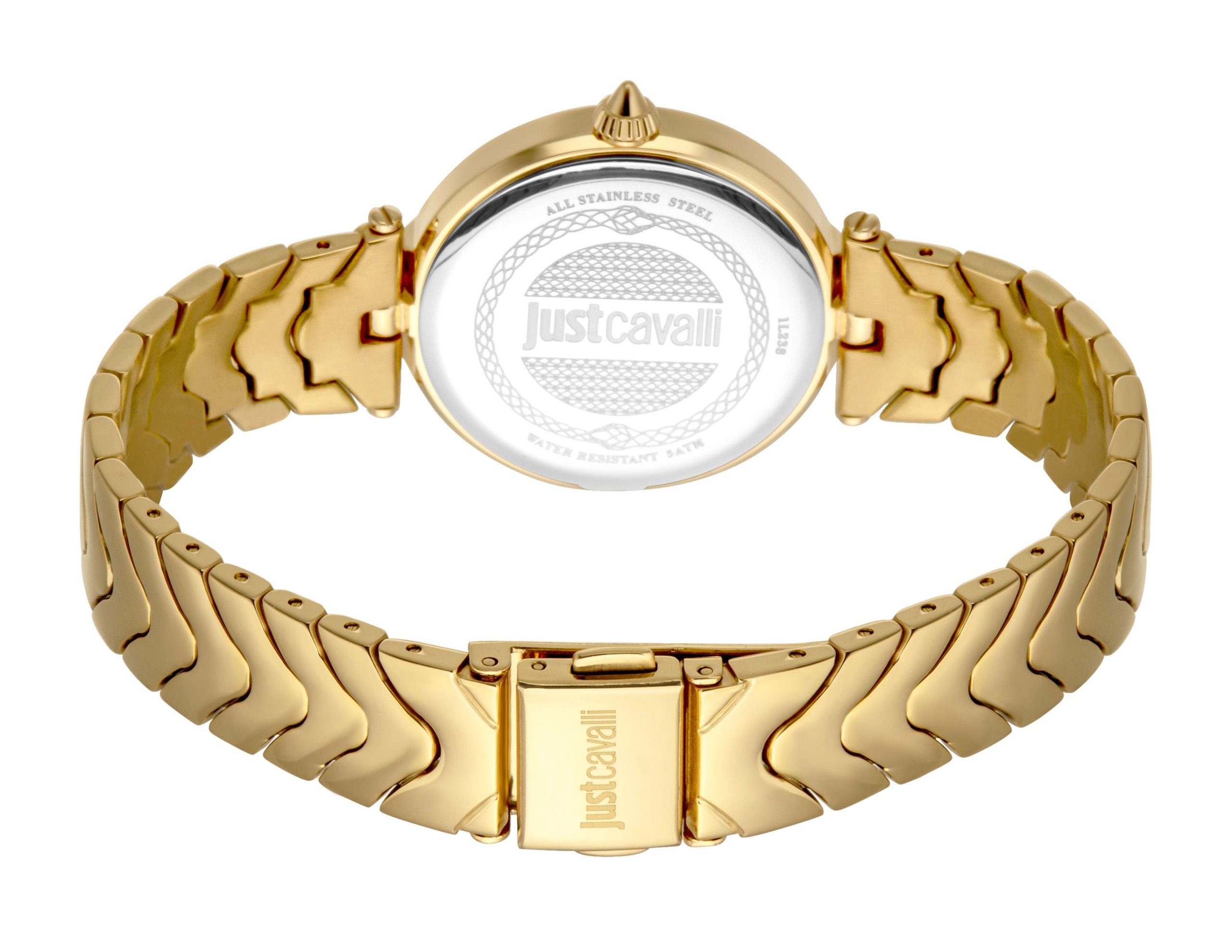 Just Cavalli JC1L238M часовник за Жени Жълт Just Cavalli JC1L238M часовник за Жени Жълт