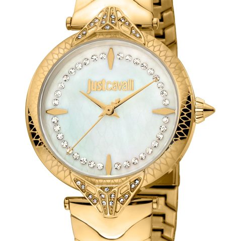 Just Cavalli JC1L238M часовник за Жени Жълт