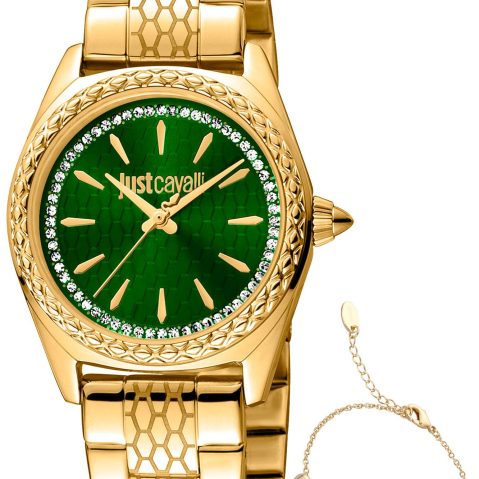 Just Cavalli JC1L239M часовник за Жени Жълт