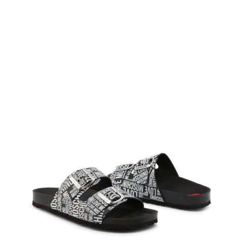 Love Moschino JA28073G1EIJ0 джапанки и чехли за Жени Черно