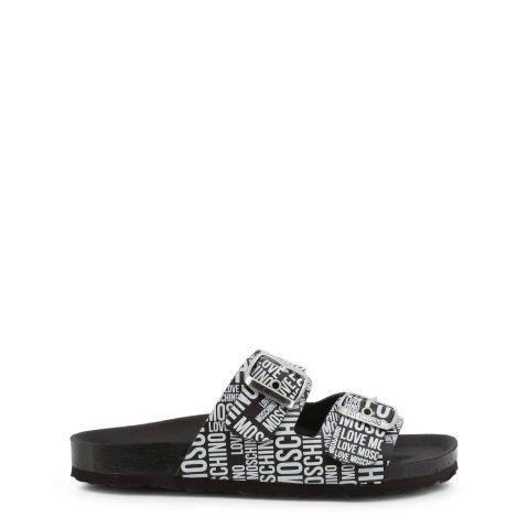 Love Moschino JA28073G1EIJ0 джапанки и чехли за Жени Черно