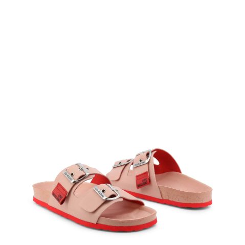 Love Moschino JA28103G1EIAZ джапанки и чехли за Жени Pозов