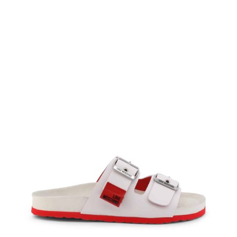 Love Moschino JA28103G1EIAZ джапанки и чехли за Жени бял