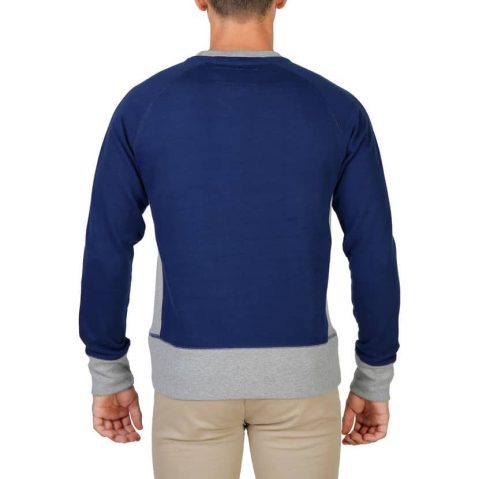 Oxford University OXFORD-FLEECE-RAGLAN Cуитчър за Мъже Син