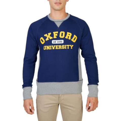 Oxford University OXFORD-FLEECE-RAGLAN Cуитчър за Мъже Син
