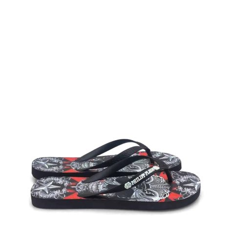 Philipp Plein BRD_90099 джапанки и чехли за Унисекс Черно