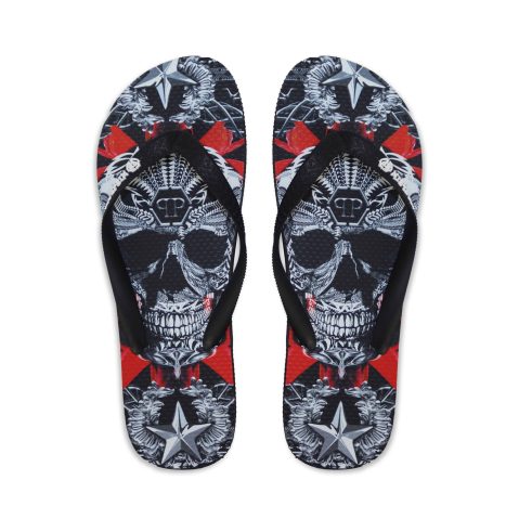Philipp Plein BRD_90099 джапанки и чехли за Унисекс Черно