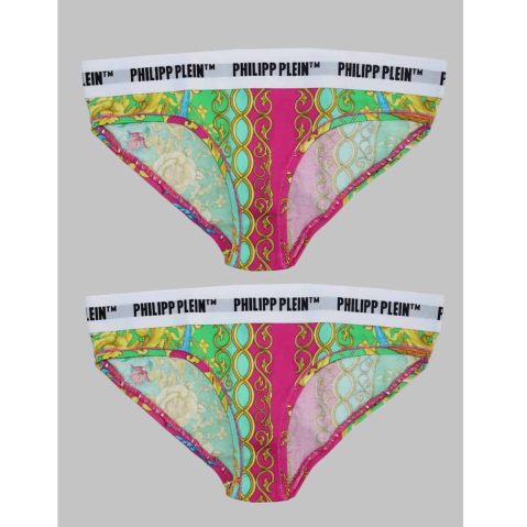 Philipp Plein DUPM_31_BI-PACK Xлъзгане за Жени Зелен