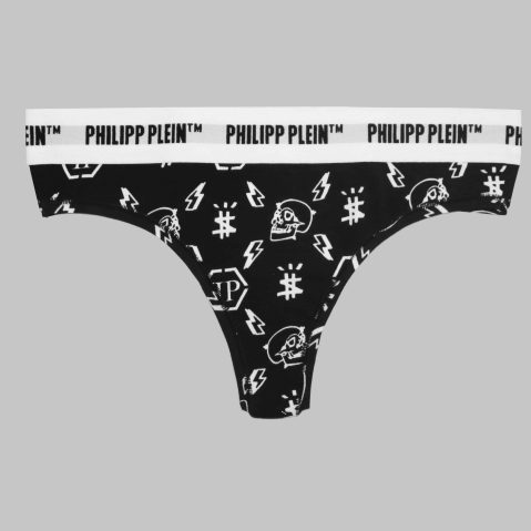 Philipp Plein DUPP_BI-PACK Xлъзгане за Жени Черно