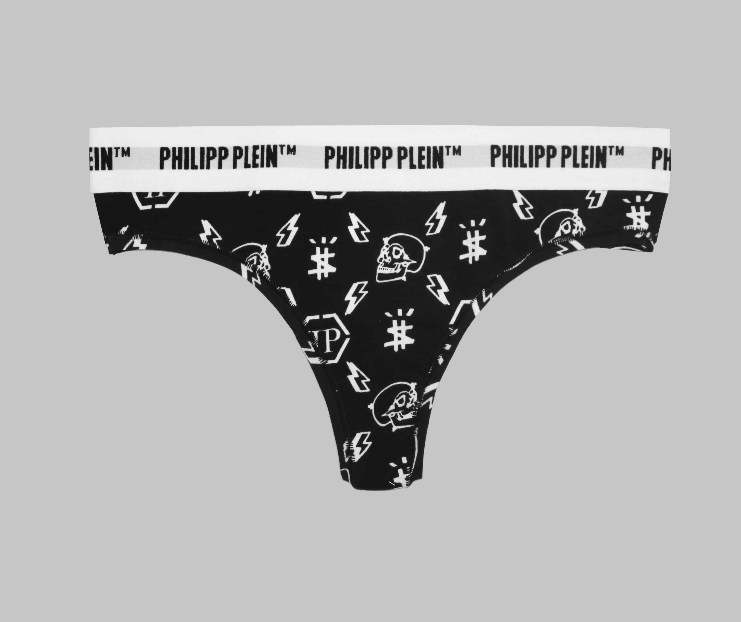 Philipp Plein DUPP_BI-PACK Xлъзгане за Жени Черно Philipp Plein DUPP_BI-PACK Xлъзгане за Жени Черно