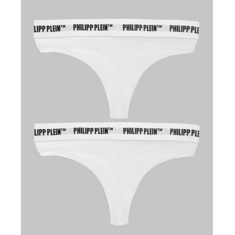 Philipp Plein DUPP_BI-PACK Xлъзгане за Жени бял