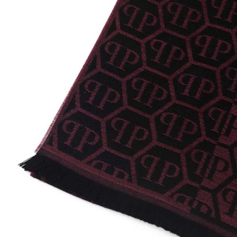 Philipp Plein SC15W1PP115 шалове за Мъже Червен