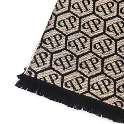 Philipp Plein SC15WMPP114 шалове за Мъже Kафяв