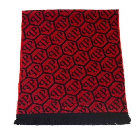 Philipp Plein SC15WMPP114 шалове за Мъже Червен