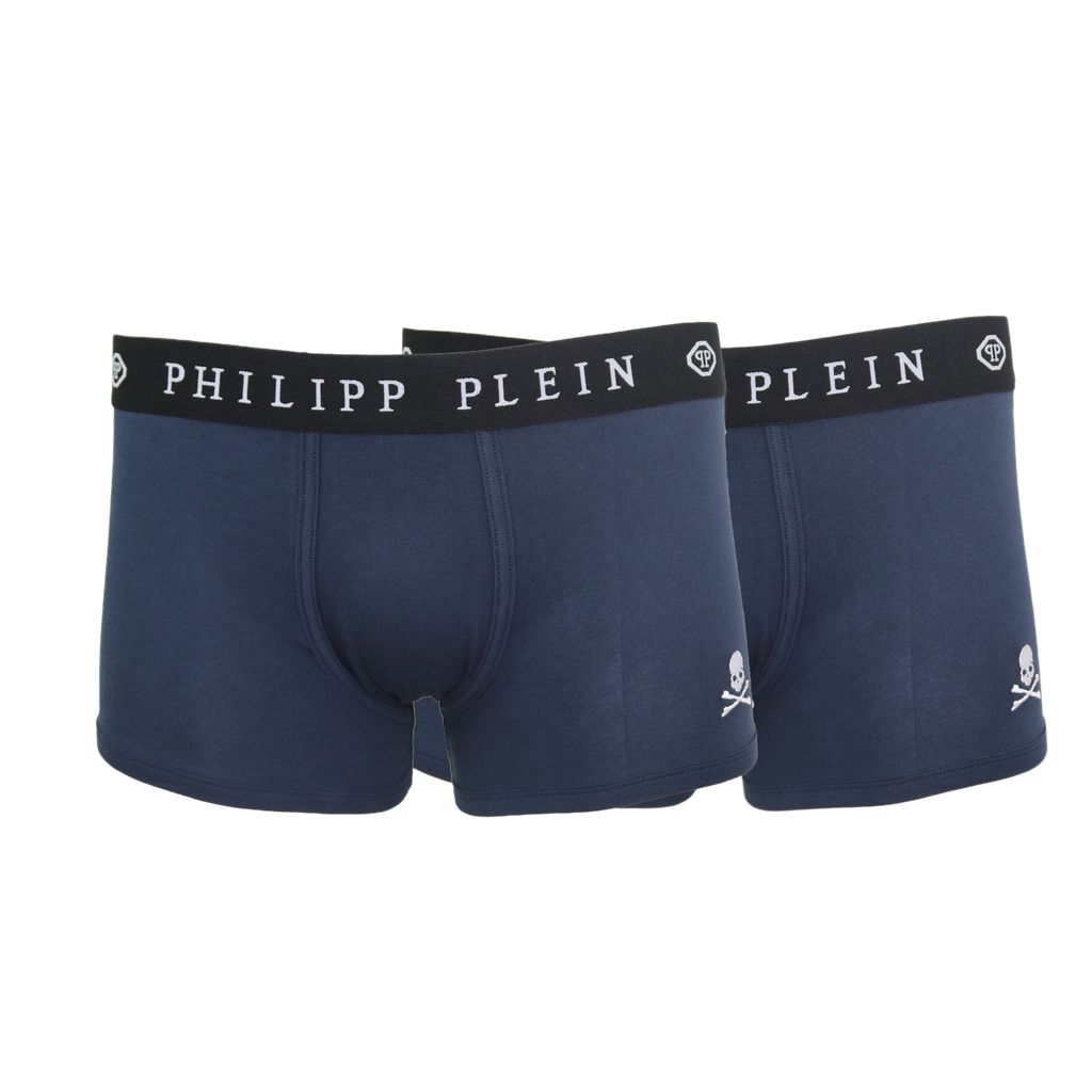 Philipp Plein UUPB01_BIPACK боксери за Мъже Син Philipp Plein UUPB01_BIPACK боксери за Мъже Син