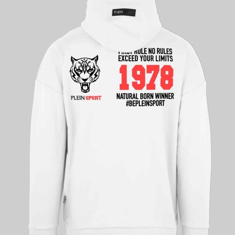 Plein Sport FIPSZ132601 Cуитчър за Мъже бял