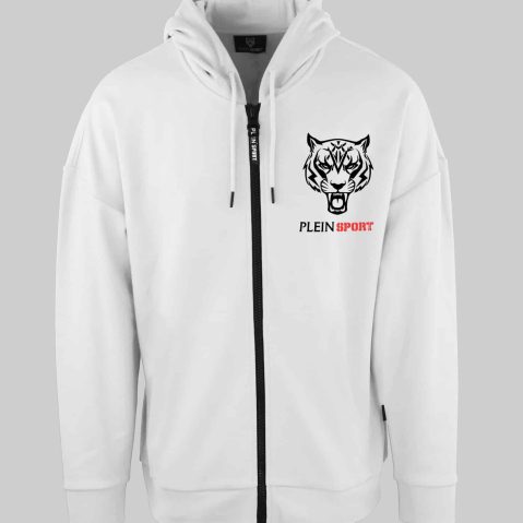 Plein Sport FIPSZ132601 Cуитчър за Мъже бял