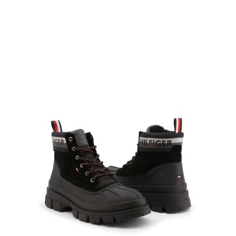 Tommy Hilfiger FM0FM03829 глезена обувка за Мъже Черно