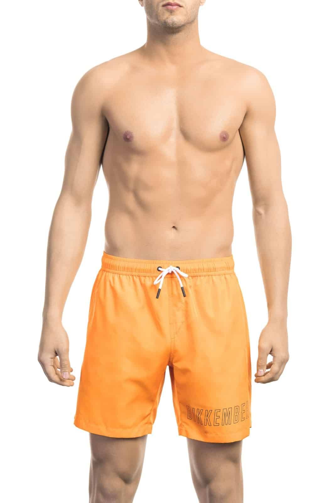 Bikkembergs Beachwear BKK1MBM01 Бански костюми за Мъже Oранжев Bikkembergs Beachwear BKK1MBM01 Бански костюми за Мъже Oранжев