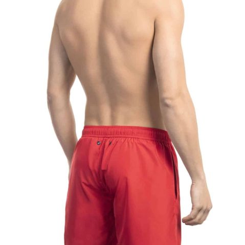 Bikkembergs Beachwear BKK1MBM01 Бански костюми за Мъже Червен