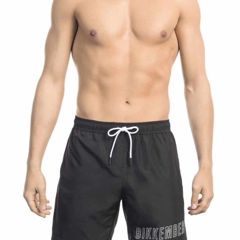 Bikkembergs Beachwear BKK1MBM01 Бански костюми за Мъже Черно
