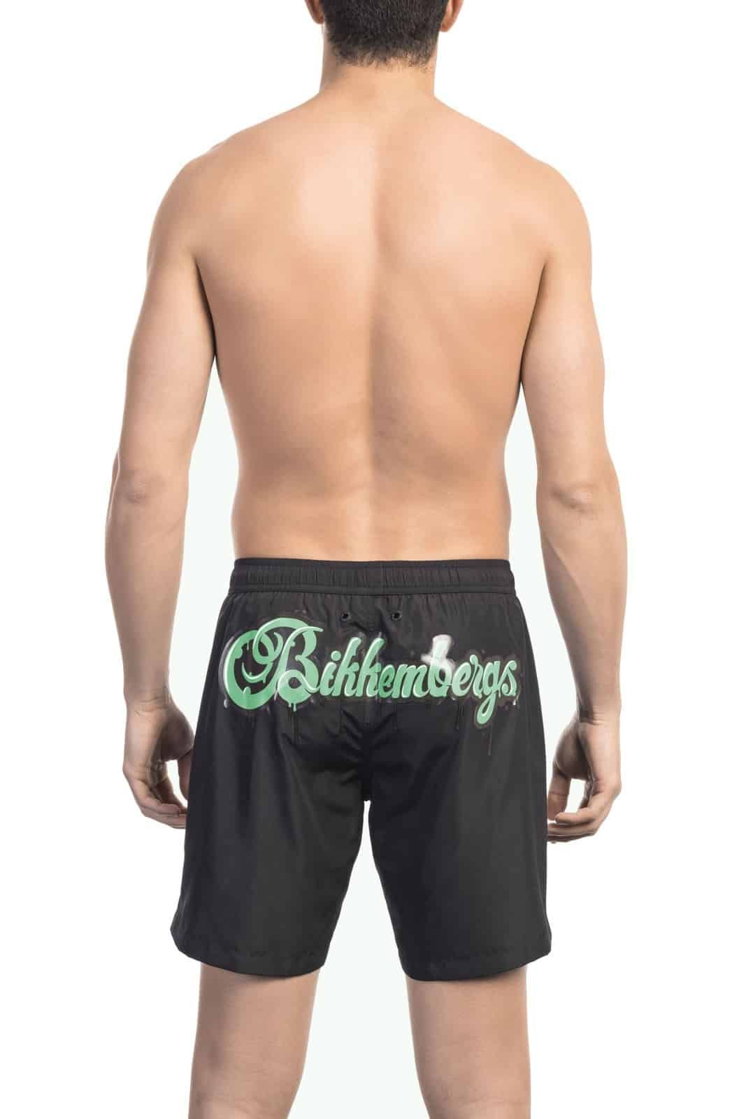 Bikkembergs Beachwear BKK1MBM10 Бански костюми за Мъже Черно Bikkembergs Beachwear BKK1MBM10 Бански костюми за Мъже Черно