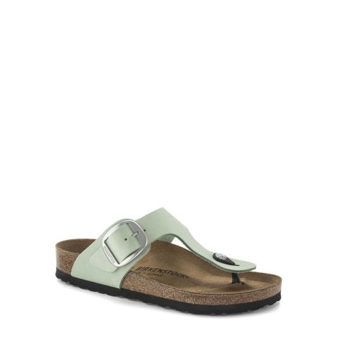 Birkenstock GIZEH_BIG-BUCKLE джапанки и чехли за Жени Зелен