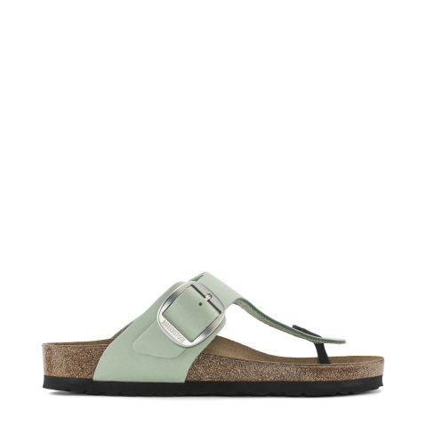 Birkenstock GIZEH_BIG-BUCKLE джапанки и чехли за Жени Зелен
